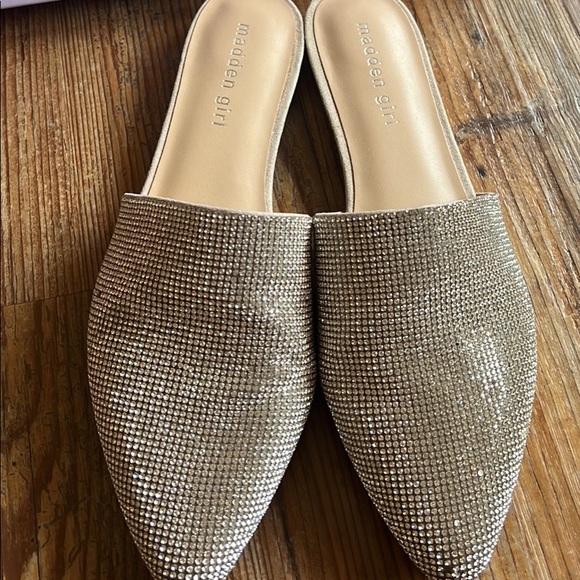 Madden girl sparkly pointed toe flats - Picture 1 of 3